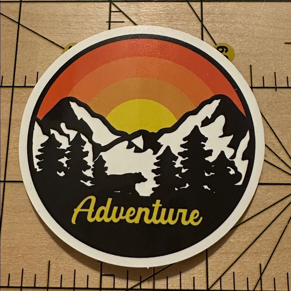 💜13/$13 +Bundle Sticker Sale | Travel Explore More Go Outside Waterproof Sticker